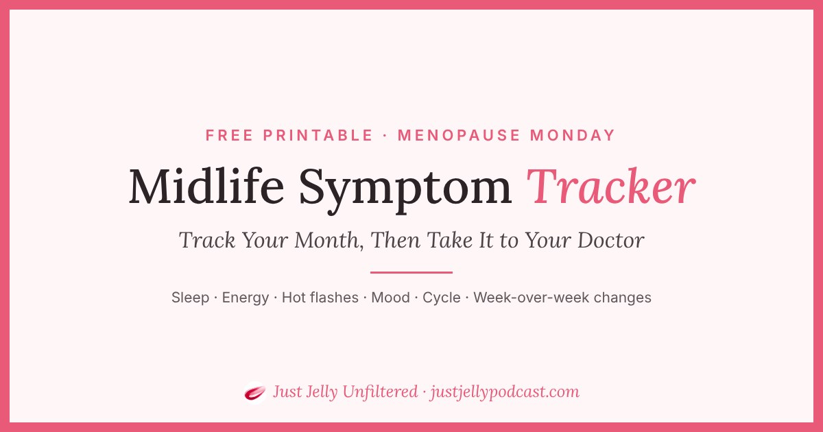 Midlife Pain and Symptom Tracker: Free Printable